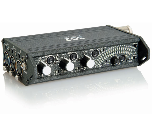 PSC DV ProMix 3-Channel Battery Powered Field Mixer